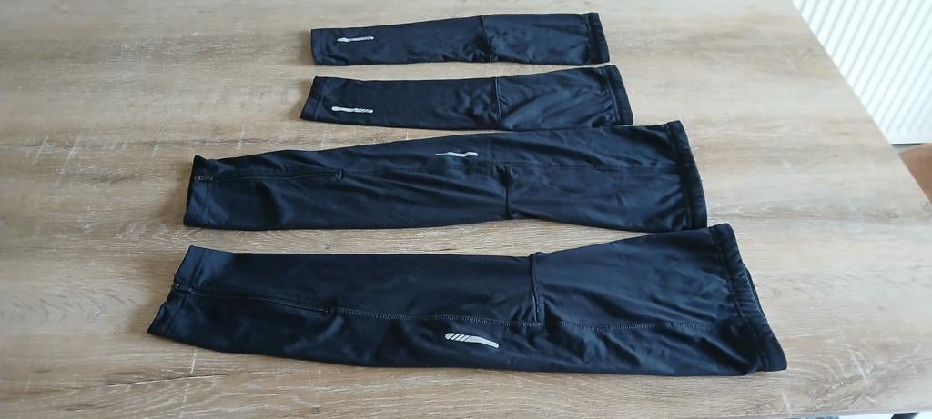 S/M set beenwarmers armwarmers fietskleding crivit, Fietsen en Brommers, Fietsaccessoires | Fietskleding, M, Dames, Ophalen of Verzenden
