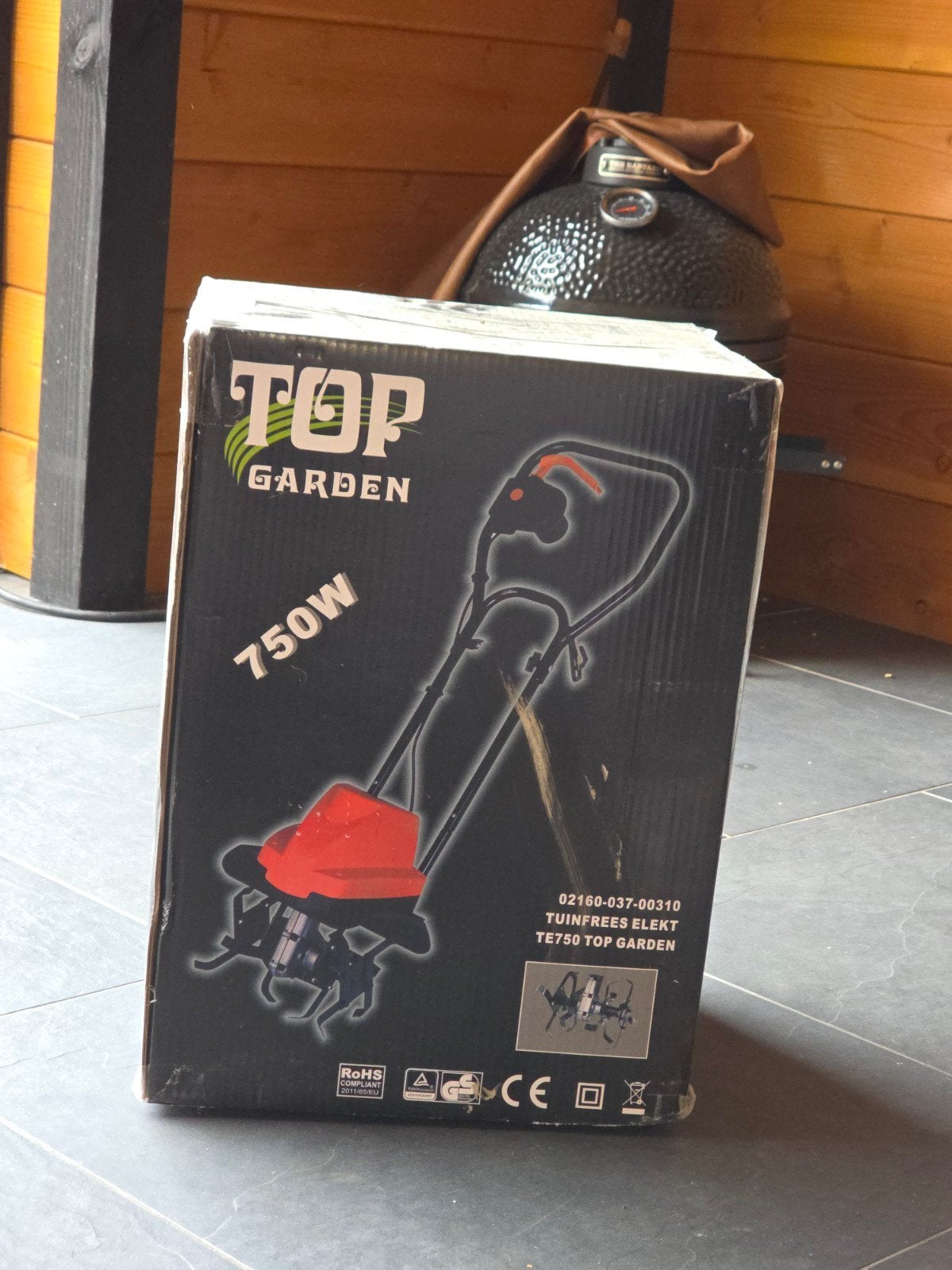 Top Garden Elektrische Tuinfrees 750W - Nieuw in doos, Verzenden