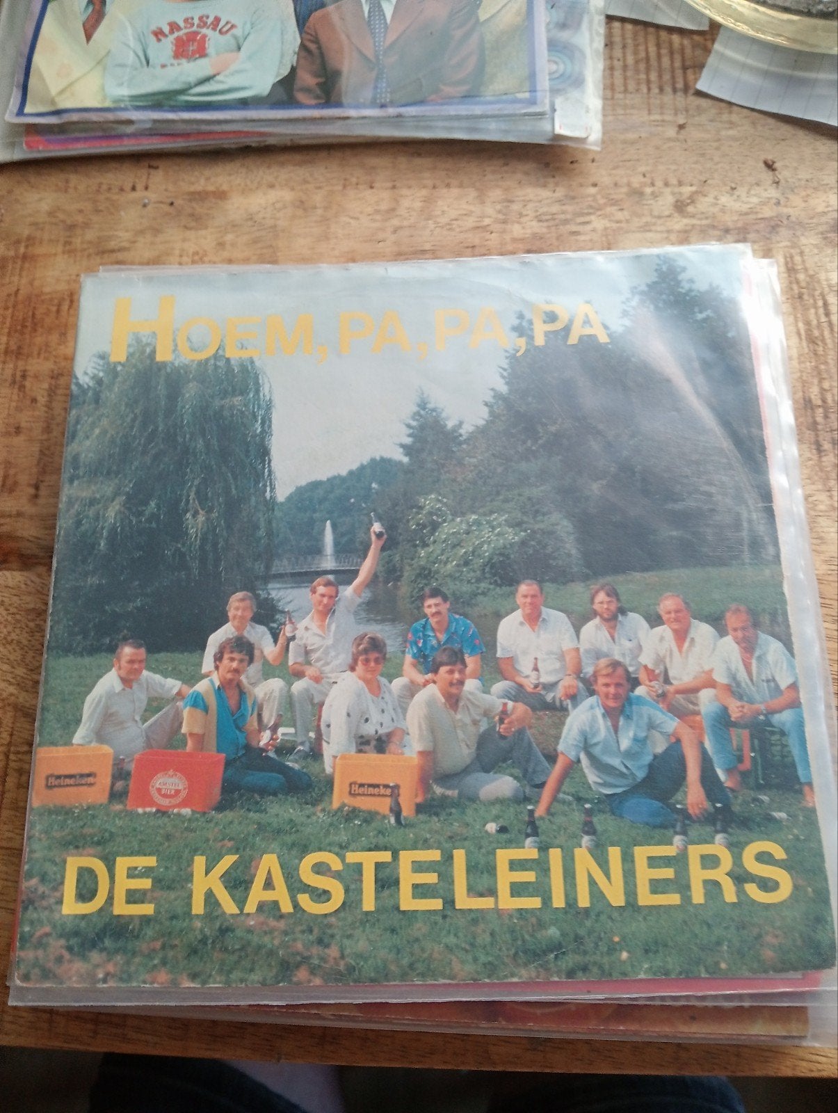 De kasteleiners - hoem pa pa pa, Ophalen of Verzenden, Zo goed als nieuw, Overige formaten, Levenslied of Smartlap
