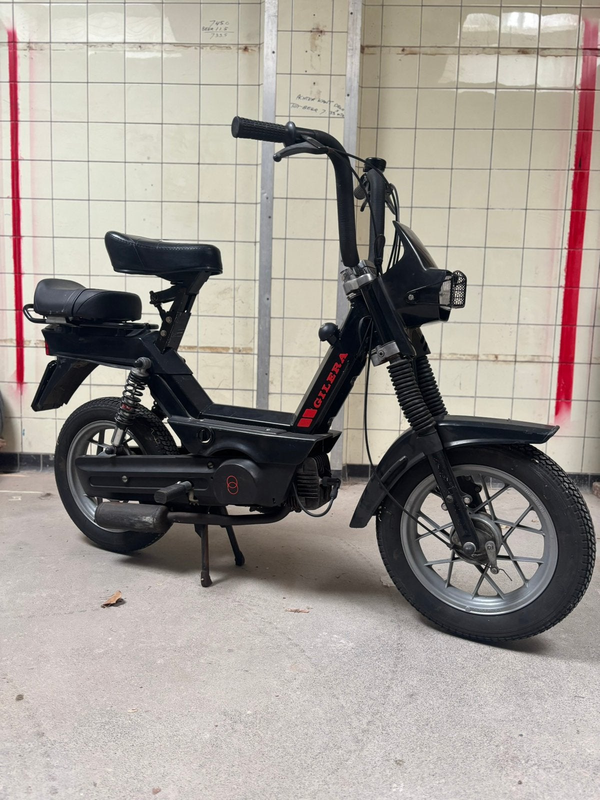Citta gilera zwart, Fietsen en Brommers, Ophalen, Gebruikt, Maximaal 25 km/u