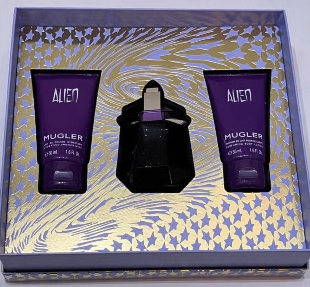 Alien Eau de Parfum Geschenkset van Mugler - dames, Sieraden, Tassen en Uiterlijk, Uiterlijk | Parfum, Verzenden, Nieuw