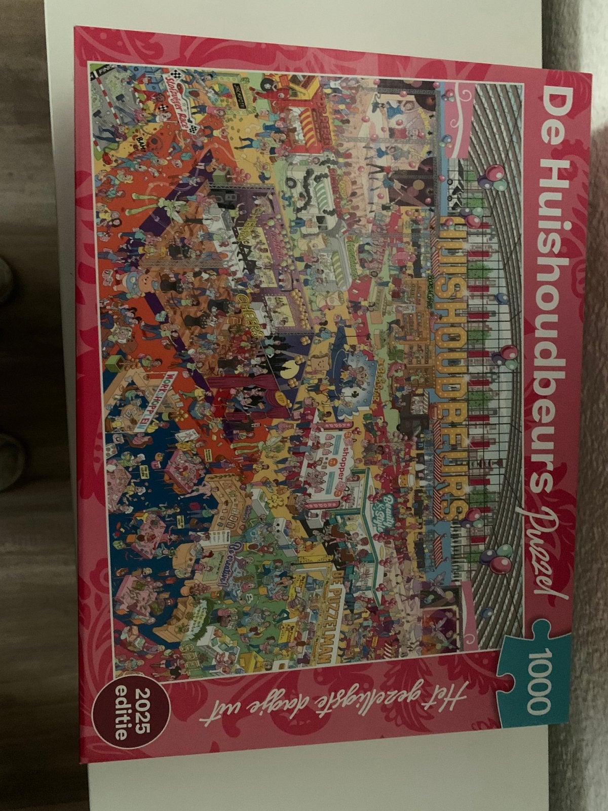 Huishuisbeurs puzzel 2025, Ophalen, 500 t/m 1500 stukjes, Zo goed als nieuw