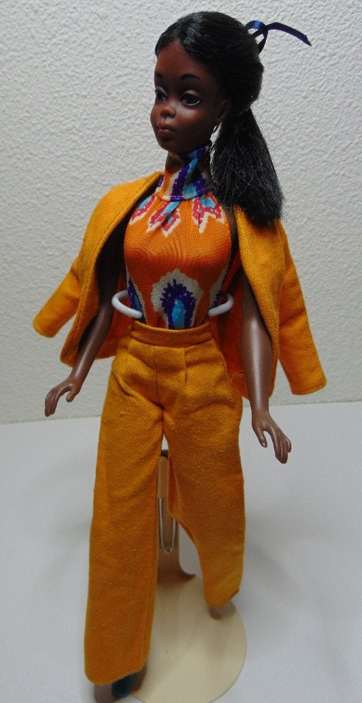 Barbie-outfit 1973 #3208, Verzenden, Gebruikt, Kleertjes