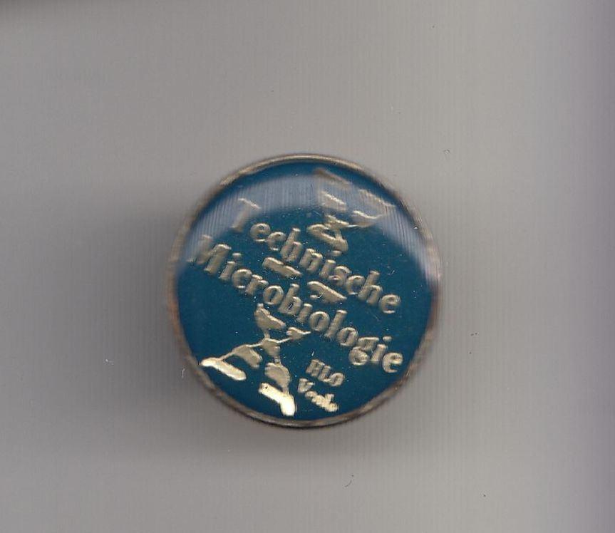 Venlo Technische Microbiologie HLO pin, Verzamelen, Gebruikt, Niet vindbaar, Niet vindbaar, Speldje of Pin