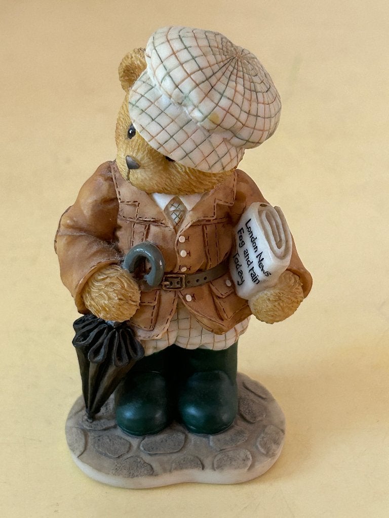 Cherished Teddies - William "You're A Jolly Ol' Chap!", Ophalen of Verzenden, Zo goed als nieuw, Beeldje, Cherished Teddies