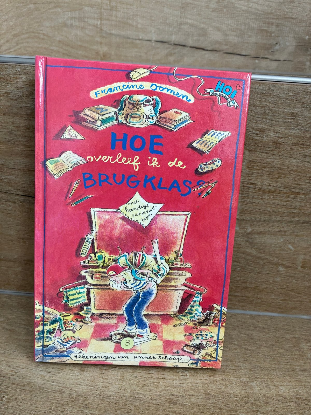 Hoe overleef ik de brugklas? - Francine Oomen, Boeken, Kinderboeken | Jeugd | 13 jaar en ouder, Gelezen, Fictie, Ophalen of Verzenden