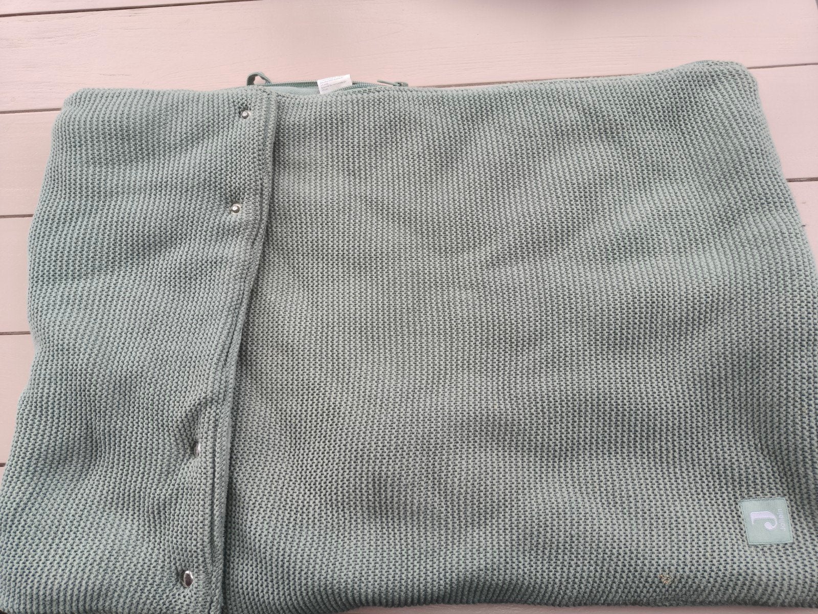 Jollein Basic Knit voetenzak autostoel, Kinderen en Baby's, Dekens, Slaapzakjes en Inbakerproducten, Ophalen, Zo goed als nieuw