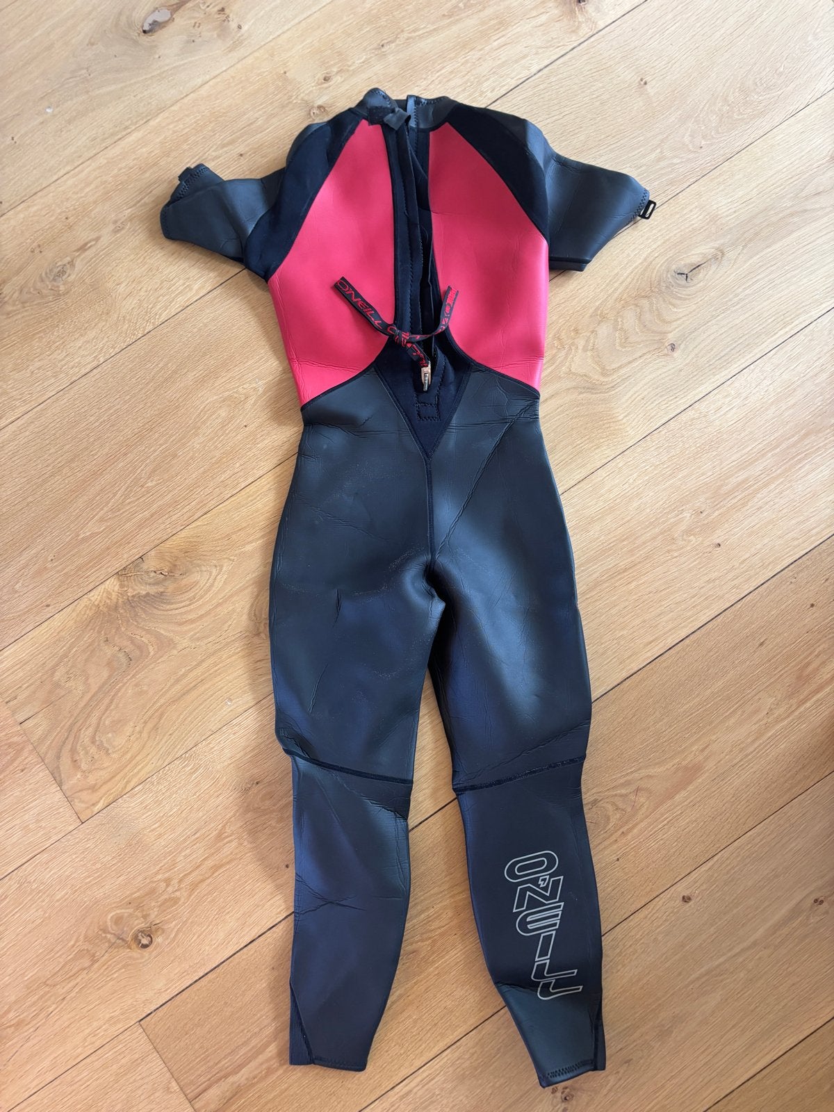 O'Neill Wetsuit - Zwart/Rood - Zo goed als nieuw, Ophalen of Verzenden, Zo goed als nieuw, Dame of Heer, Wetsuit