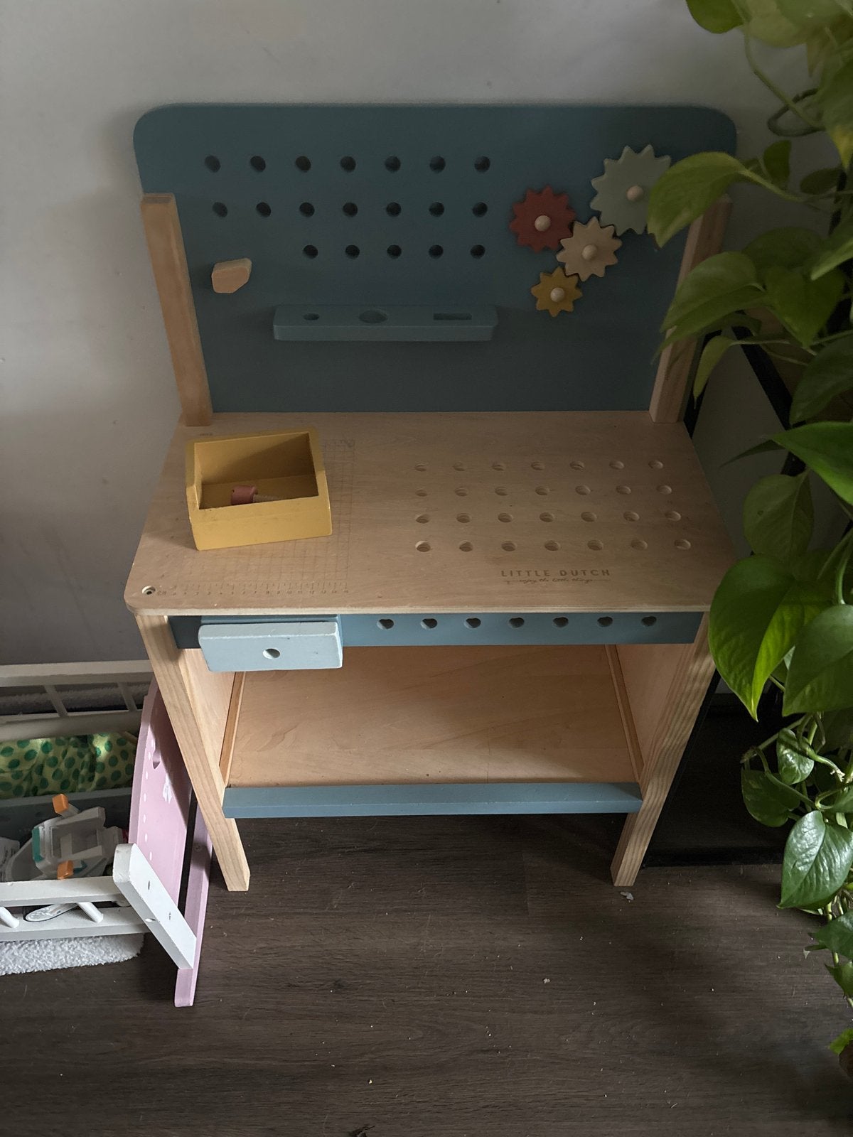Little Dutch Houten Werkbank voor Kinderen, Ophalen, Gebruikt, Jongen of Meisje