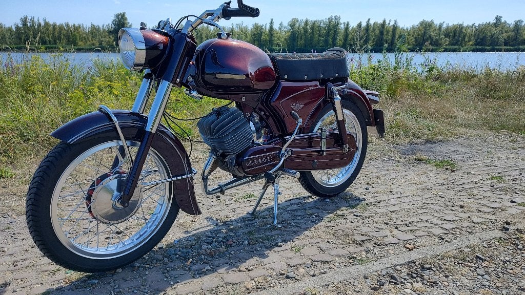 Zundapp 125 Speciaal Motor kenteken, Ophalen, Overige modellen, Maximaal 45 km/u, 125 cc