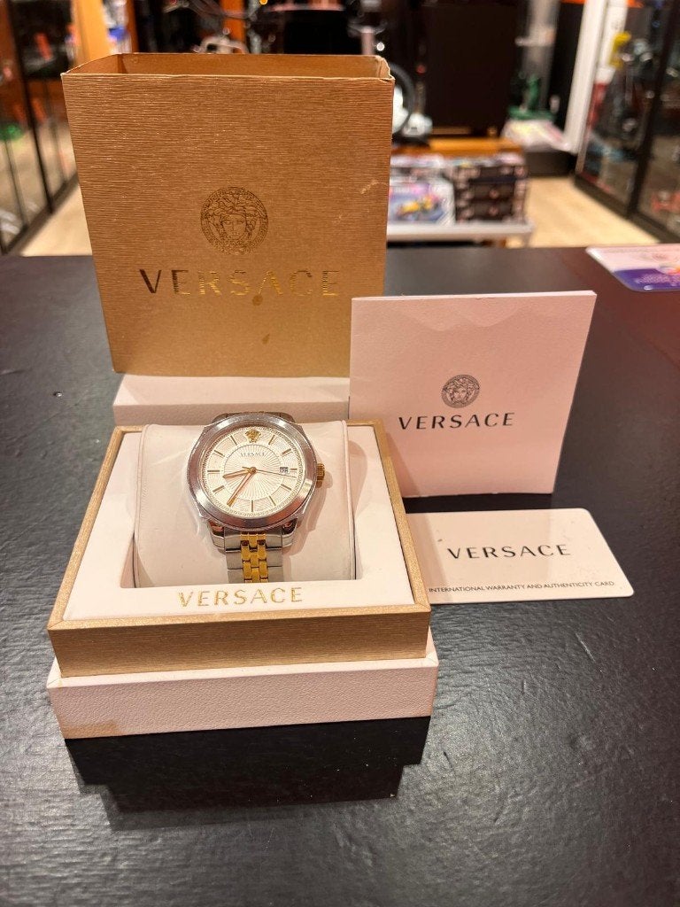 Versace Icon Classic | VEV901223 | Zeer Nette Staat, Overige merken, ., Polshorloge, Ophalen of Verzenden