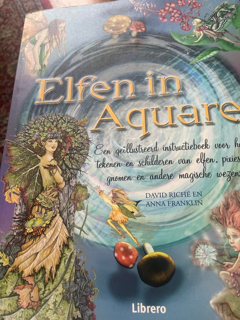 Elfen in Aquarel: Leer Elfen Tekenen en Schilderen, Ophalen of Verzenden, Gelezen