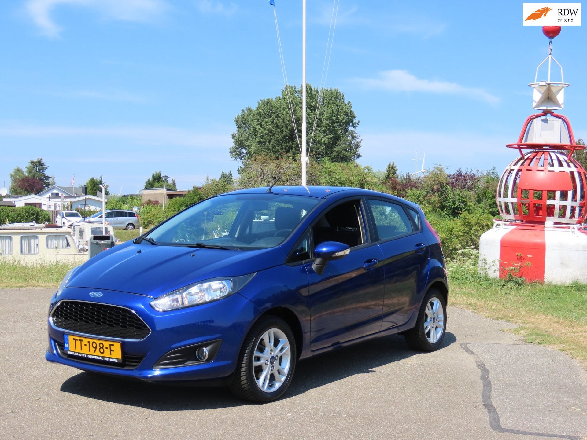 Ford Fiesta 1.25, Auto's, Ford, Voorwielaandrijving, Start-stop-systeem, Stof, Bedrijf