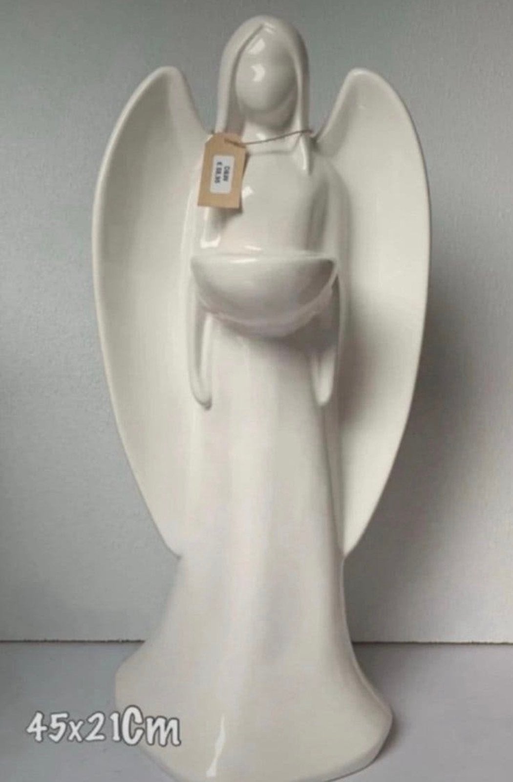 Witte engel 45 cm, Verzamelen, Ophalen of Verzenden, Nieuw