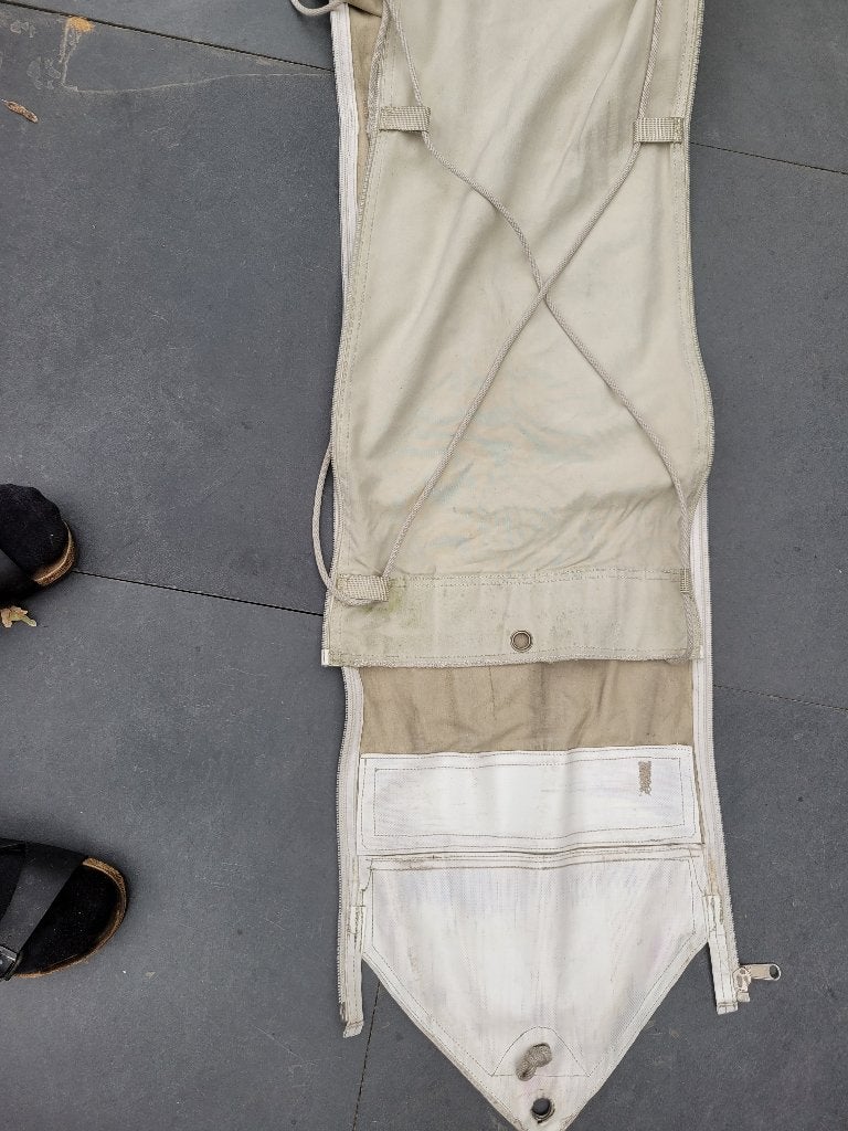 Te koop Rolfok Huik, Watersport en Boten, Zeilen en Zeiltoebehoren, Ophalen of Verzenden, Gebruikt, Genua of Fok, Minder dan 15 m²