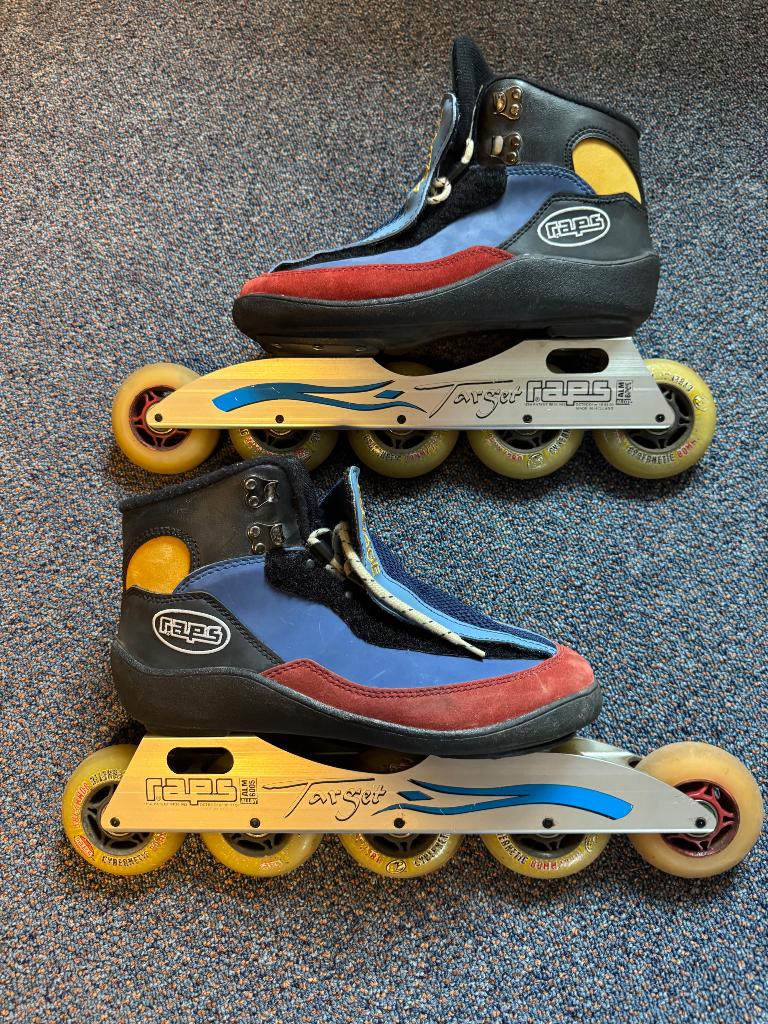 Skates / skeelers in-line, Sport en Fitness, Skeelers, Overige merken, Gebruikt, Inline skates 5 wielen, Dames