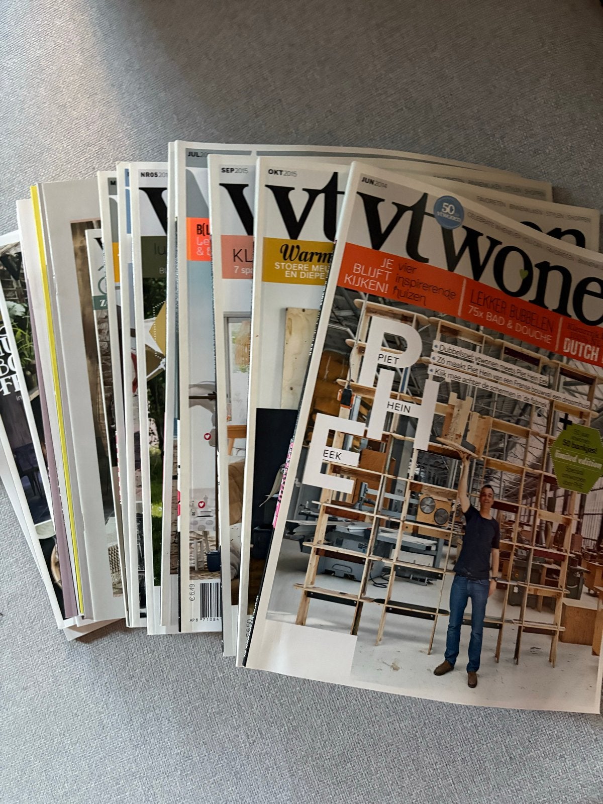 VT Wonen magazines - 15 edities uit diverse jaargangen, Boeken, Ophalen, Gelezen, Overige typen