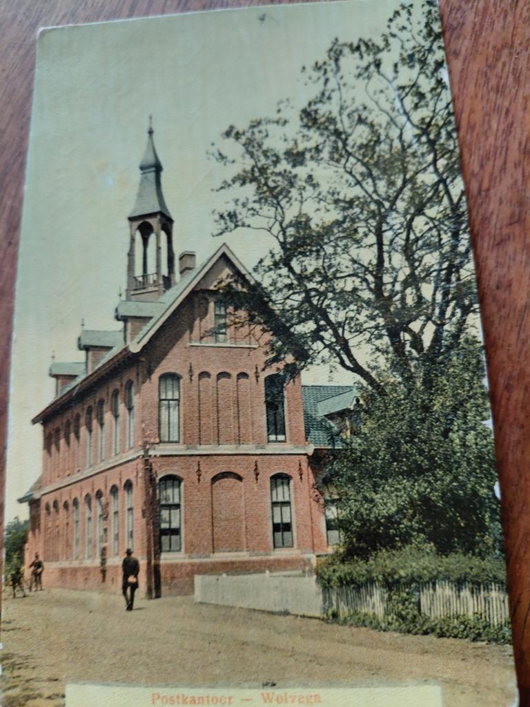 Postkantoor Wolvega, Verzamelen, Ansichtkaarten | Nederland, Ophalen of Verzenden, Voor 1920