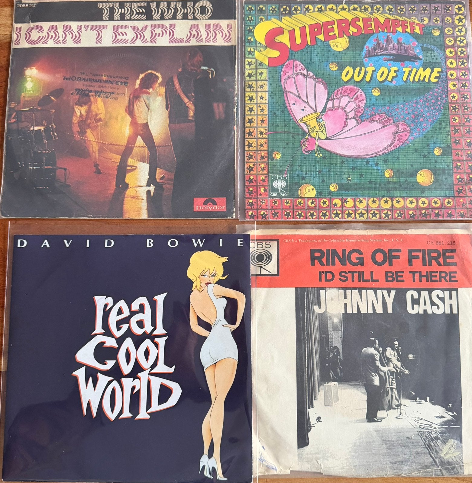 Partij singles; The Who, Stones, Bowie, Deep Purple Toppers!, Cd's en Dvd's, Vinyl Singles, Ophalen of Verzenden, Gebruikt, Pop