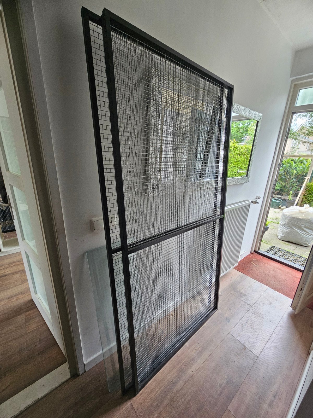 3 alliminium voliere panelen zwart  NIEUW, Ophalen of Verzenden, Nieuw, Aluminium, Volière