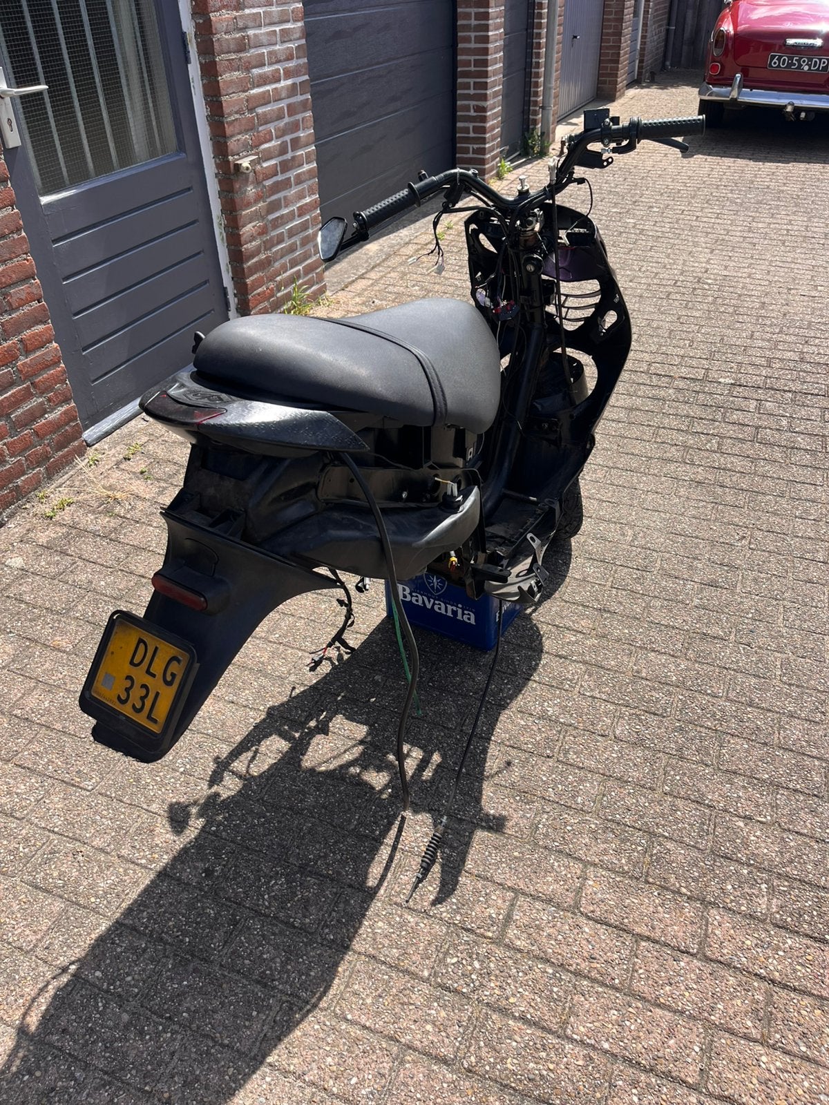 Zip brom frame zonder wok, Fietsen en Brommers, Scooters | Kymco, Ophalen, Zo goed als nieuw, Benzine, Agility