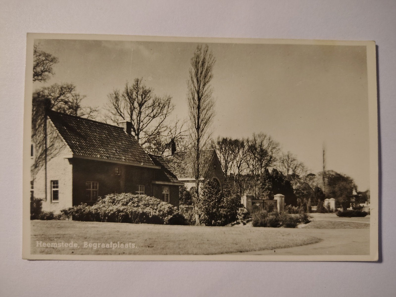 Heemstede Begraafplaats., Verzamelen, Ophalen of Verzenden, Noord-Holland