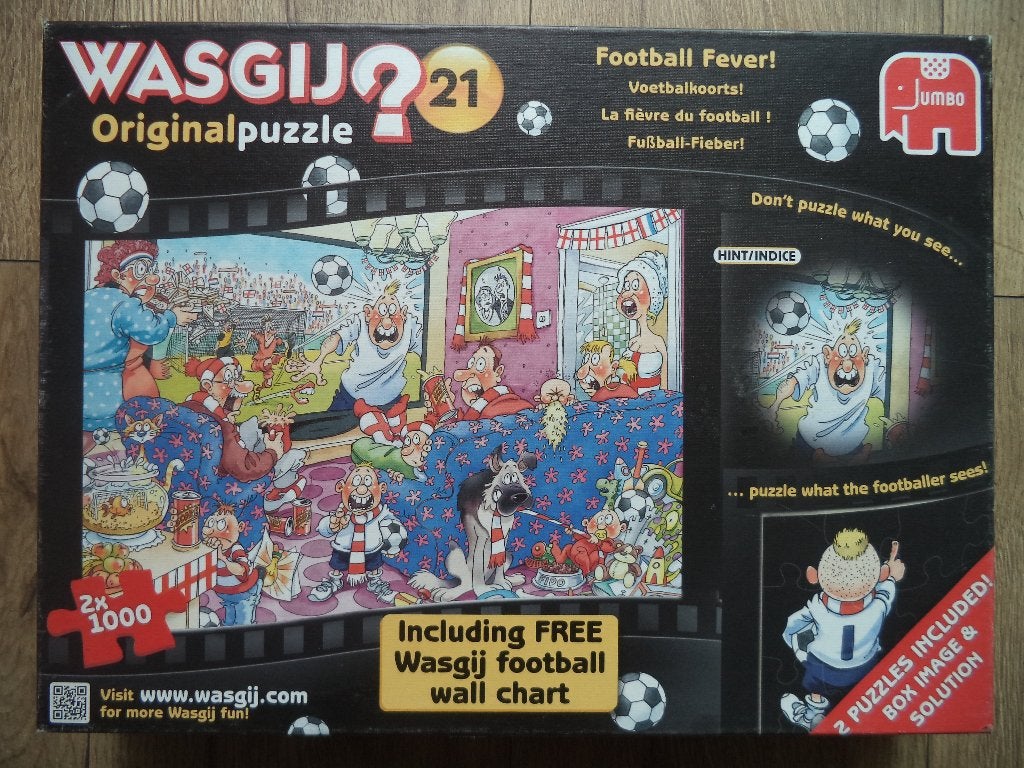 wasgij puzzels, Ophalen, 500 t/m 1500 stukjes, Gebruikt, Legpuzzel