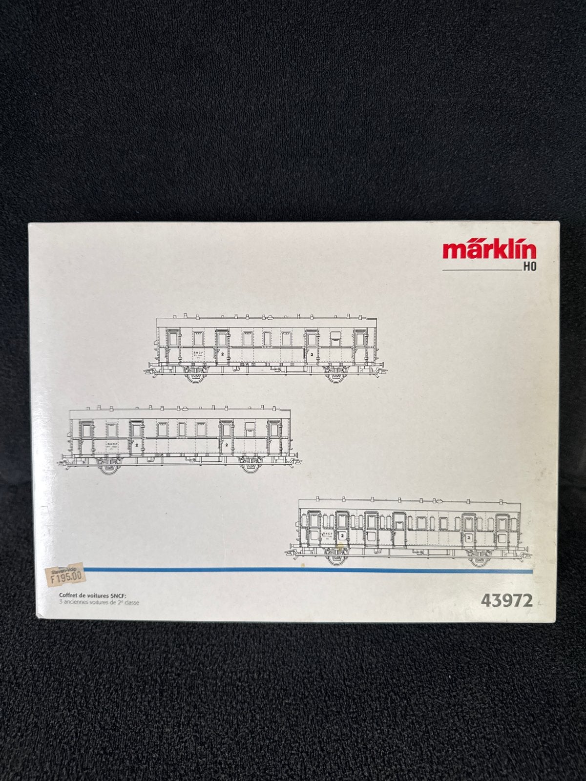 Märklin H0 43972 Treinset SNCF 2e klas rijtuigen, Hobby en Vrije tijd, Wisselstroom, Treinset, Nieuw, Ophalen of Verzenden
