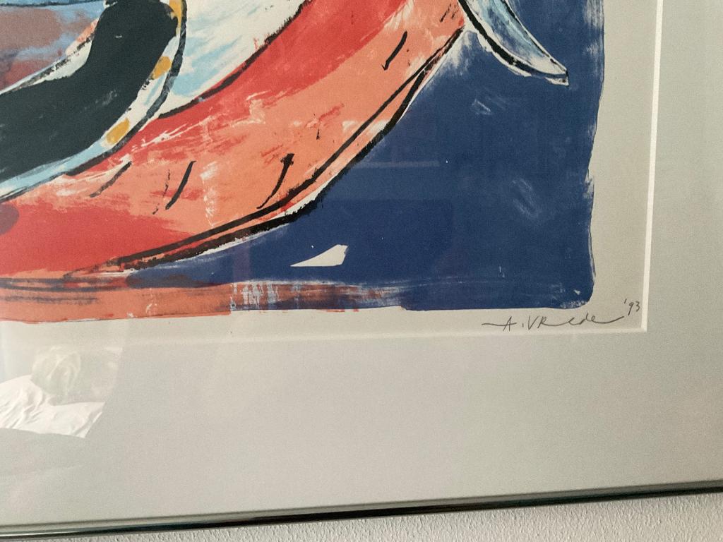Anton Vrede – handgesigneerde zeefdruk – 5/60, Antiek en Kunst, Kunst | Litho's en Zeefdrukken, Ophalen of Verzenden