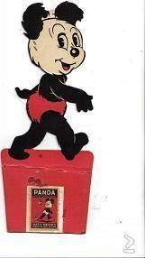 zoek oud toonder Panda figuur reclame meubel pop 1940 1950, Ophalen of Verzenden, Olivier B, Bommel en Tom Poes, Gebruikt, Beeldje of Figuurtje