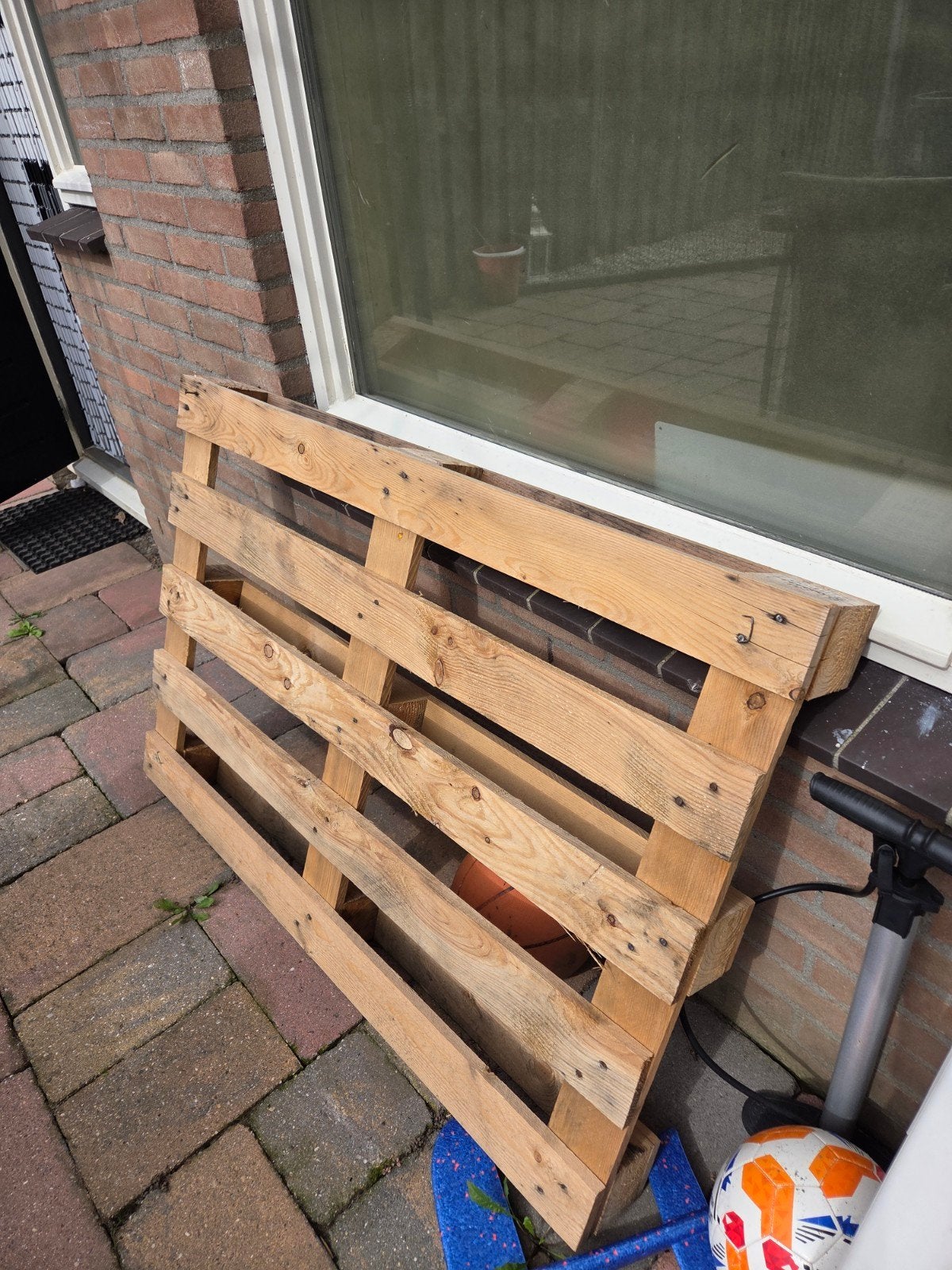 gratis pallet, Ophalen, 50 mm of meer, Minder dan 200 cm, Vuren