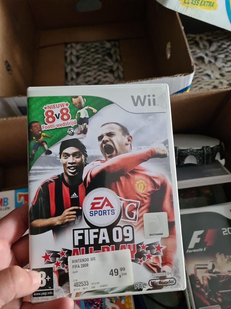 FIFA 09 All-Play voor Nintendo Wii - Voetbalplezier!, Spelcomputers en Games, Games | Nintendo Wii, Gebruikt, 2 spelers, Ophalen of Verzenden