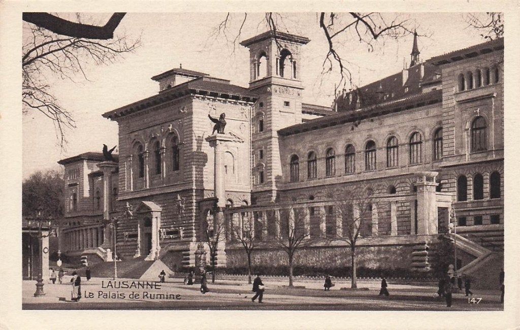 702-462-013 Lausanne Le Palais De Rumine, Verzamelen, Ophalen of Verzenden, Voor 1920, Overig Europa