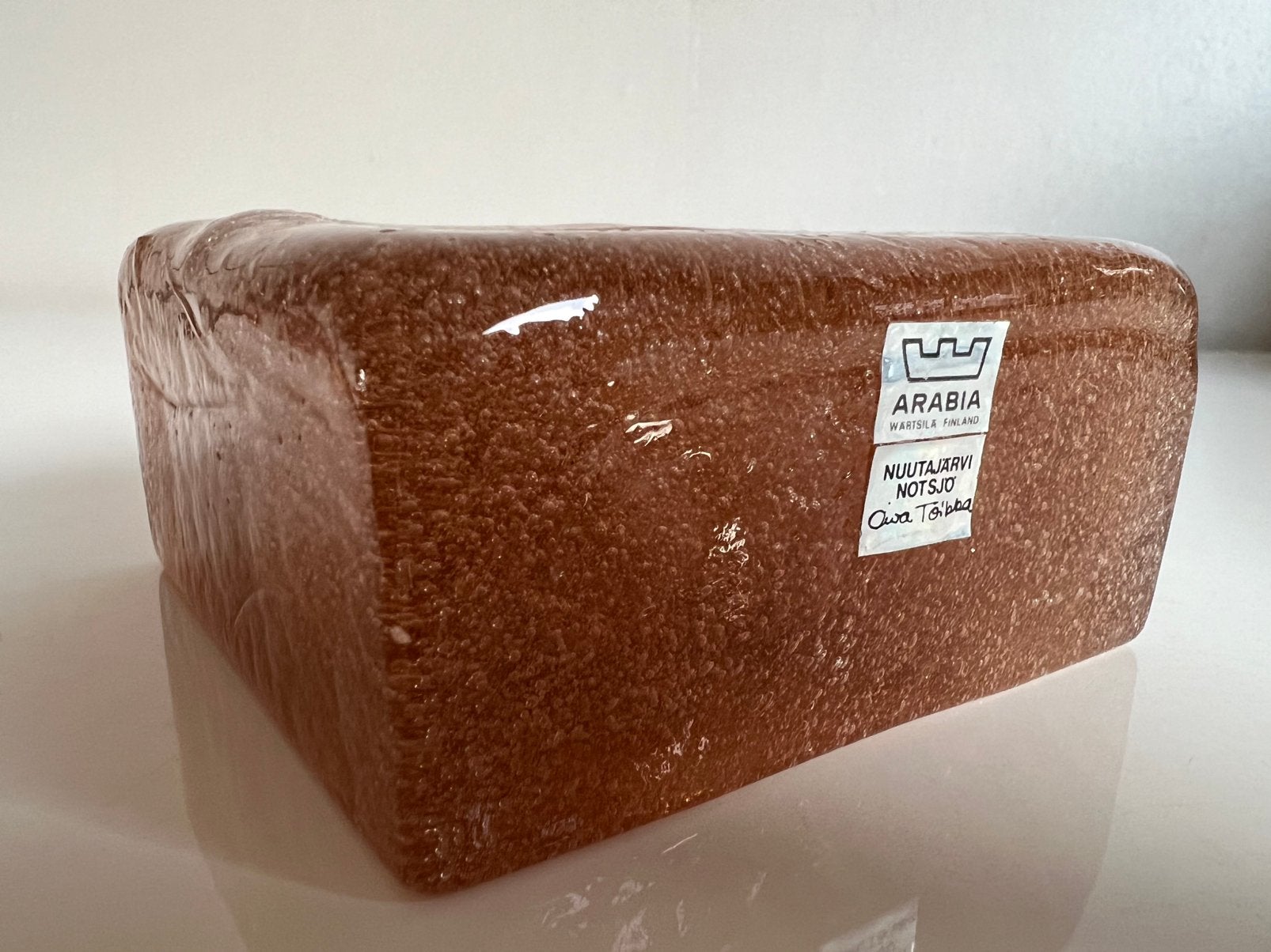 Vintage Arabia Oiva Toikka Nuutajärvi Notsjö Iglu Schaal 70s, Antiek en Kunst, Ophalen of Verzenden