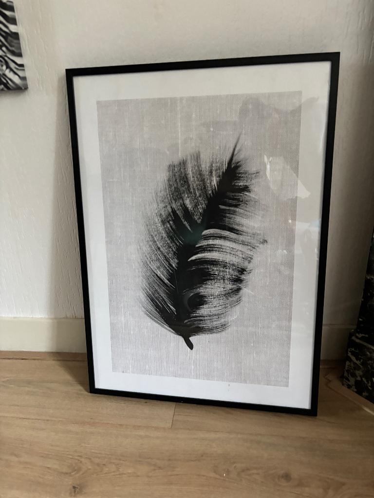 Lijst + poster Desenio, Ophalen, 50 tot 75 cm, Zo goed als nieuw, Foto of Poster