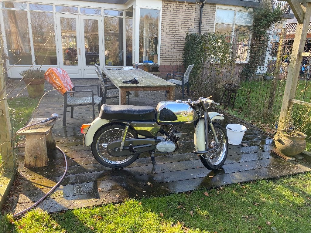 Hercules K50 MK4  bromfiets, klassiek model, Maximaal 45 km/u, Ophalen, Overige merken, 4 versnellingen