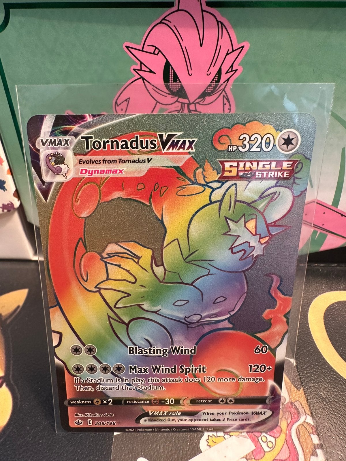 Tornadus VMAX (CRE 209), Ophalen of Verzenden, Nieuw, Losse kaart, Foil