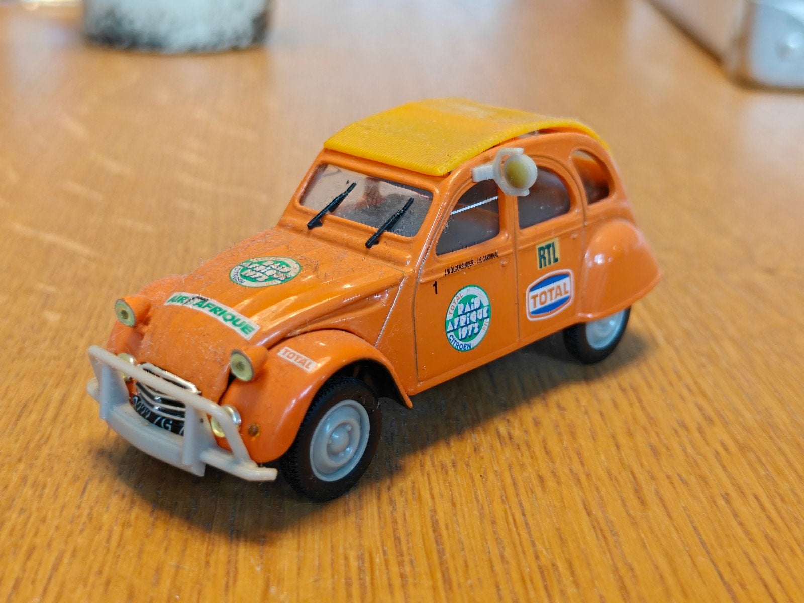 Norev Citroen 2CV 6 Raid Afrique EEND, Ophalen of Verzenden, Nieuw, Auto