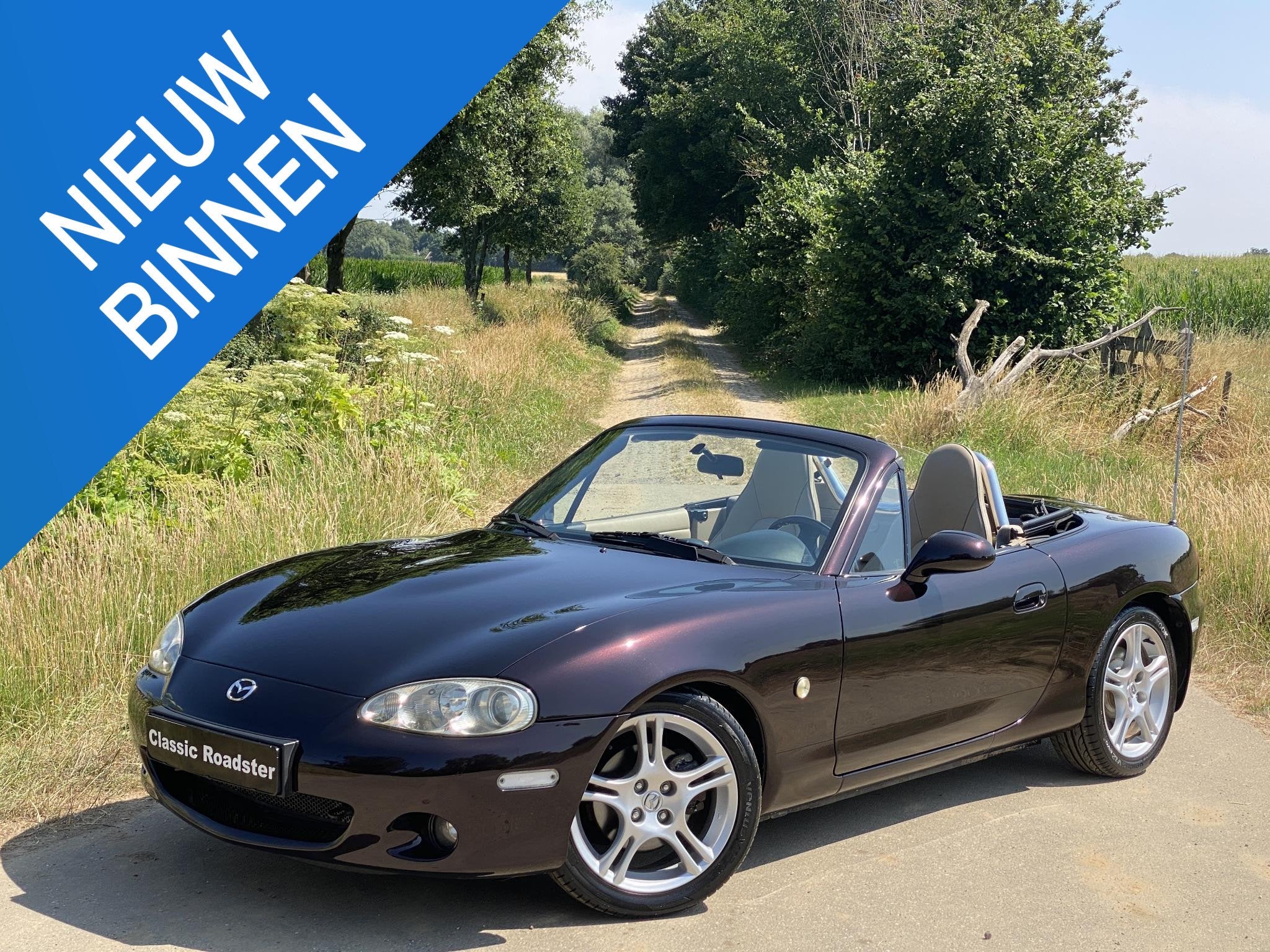 Mazda MX-5 NBFL 1.6i 110PK MEMORIES 3, ZEER ZELDZAAM!, 13 km/l, Achterwielaandrijving, Beige, 4 cilinders