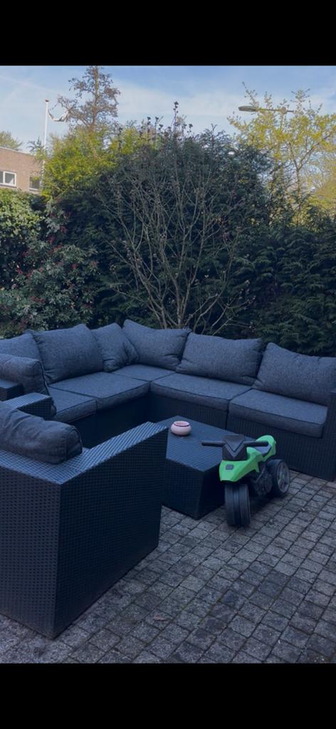 B7 Club loungeset incl. opbergbox en kussens, Tuin en Terras, Ophalen, Zo goed als nieuw, Kunststof
