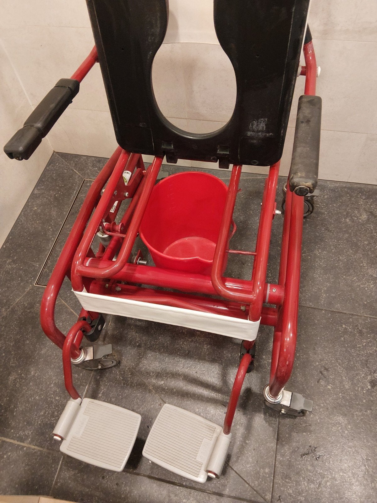 Wc | po en douche  stoel., Ophalen of Verzenden, Duwrolstoel