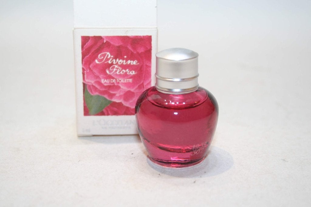 Mini L'Occitane Pivoine Flora 5 ml EdT OVP & nieuw, Verzenden, Nieuw, Miniatuur, Gevuld