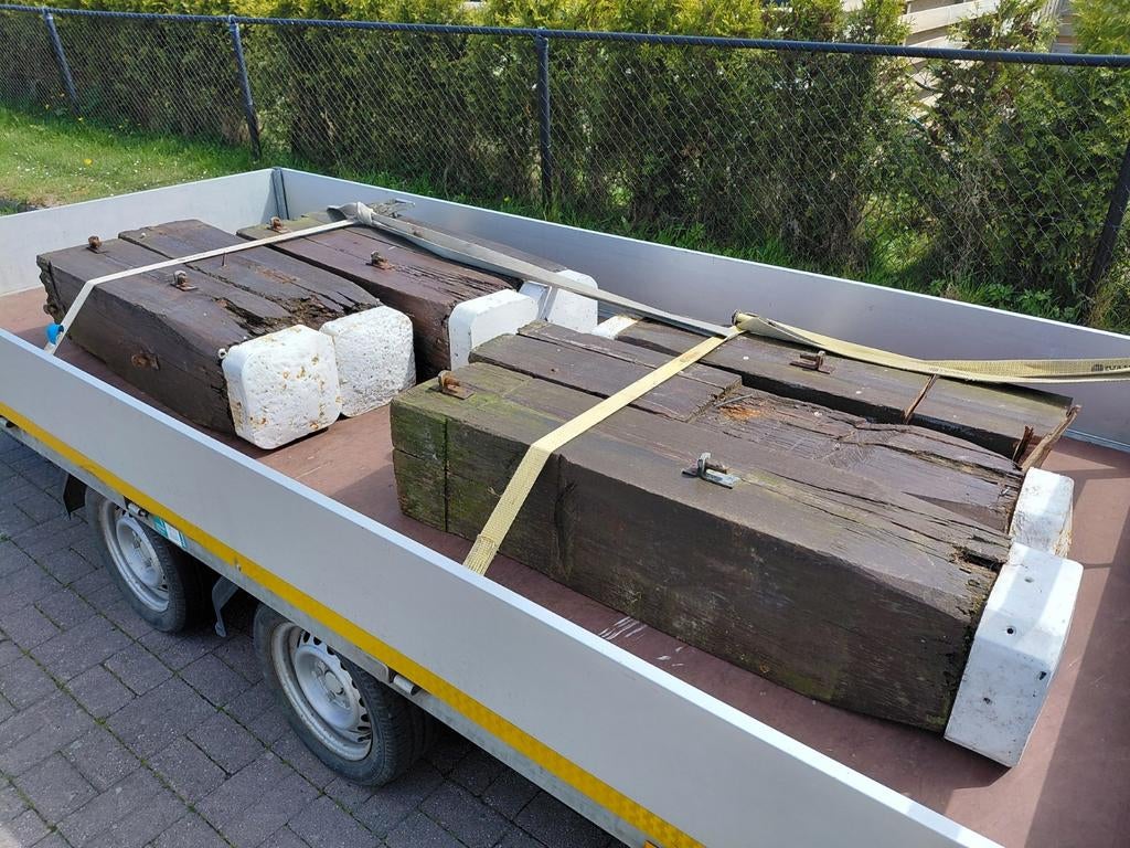 Meerpaal. Meerpalen. Dukdalven., Ophalen, Minder dan 180 cm, Palen