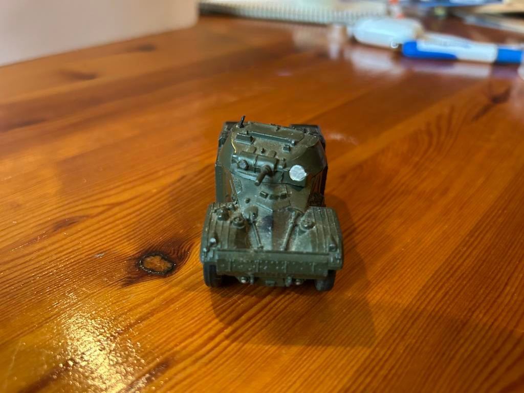 Dinky Toys AML Panhard 814 Meccano military diecast vintage, Overige merken, Gebruikt, Ophalen of Verzenden, Tank