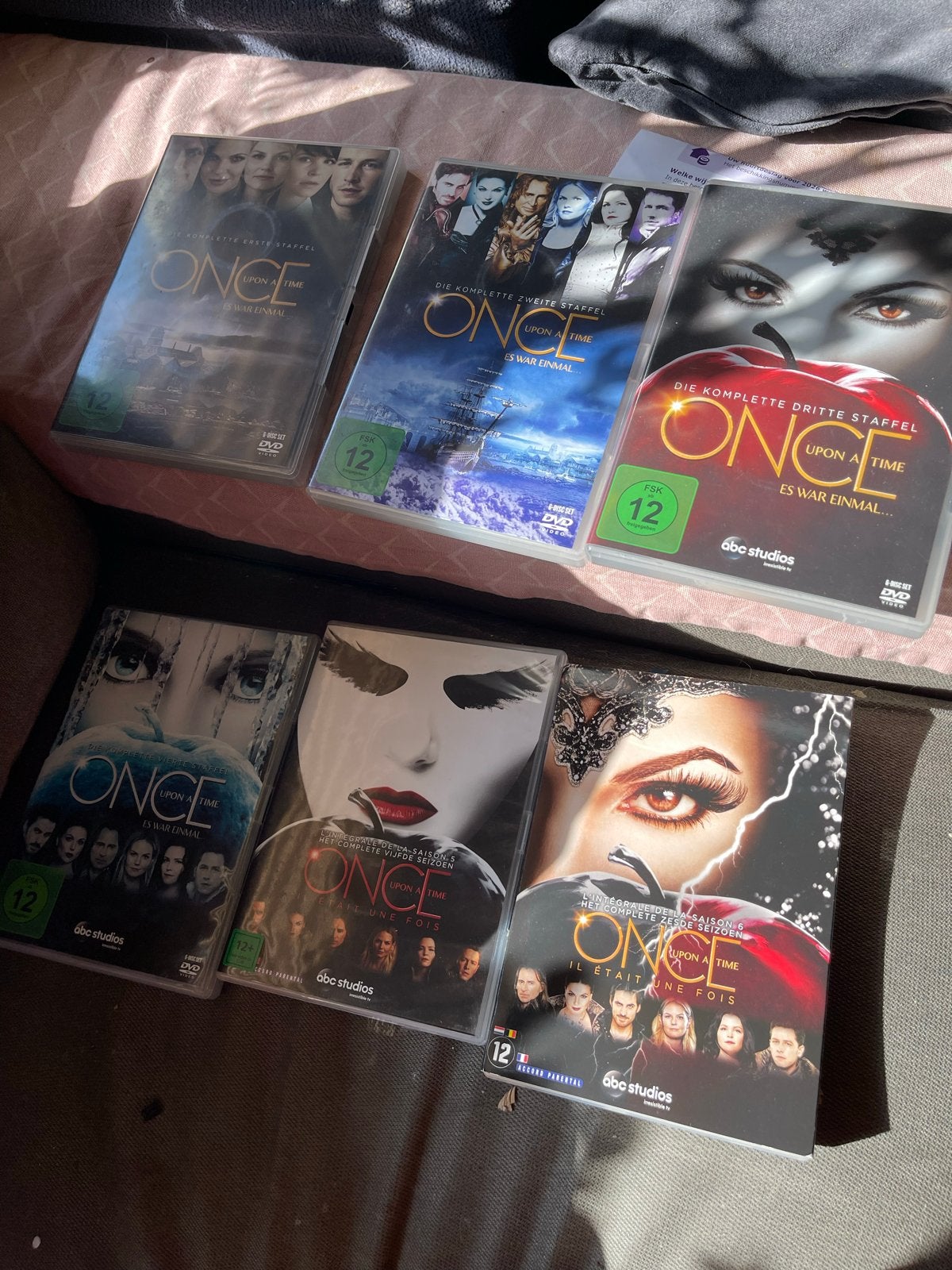 Once Upon a Time DVD Boxsets - Seizoenen 1, 2, 3, 4, 5, 6, Gebruikt, Seizoen 1, Science Fiction en Fantasy, Duits