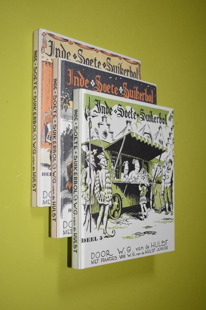 In de zoete suikerbol- deel 5/6/7/ W.G/ v/d Hulst, Gelezen, Fictie algemeen, W.G. van de Hulst, Ophalen of Verzenden