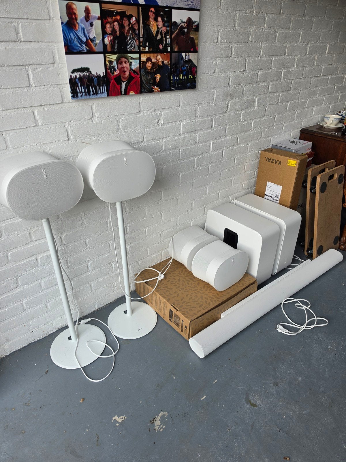 Complete Sonos Surroundset: 4x Era 300, 2x Sub 4, 1x Arc Ult, Audio, Tv en Foto, Luidsprekers, Ophalen, Nieuw, Complete surroundset