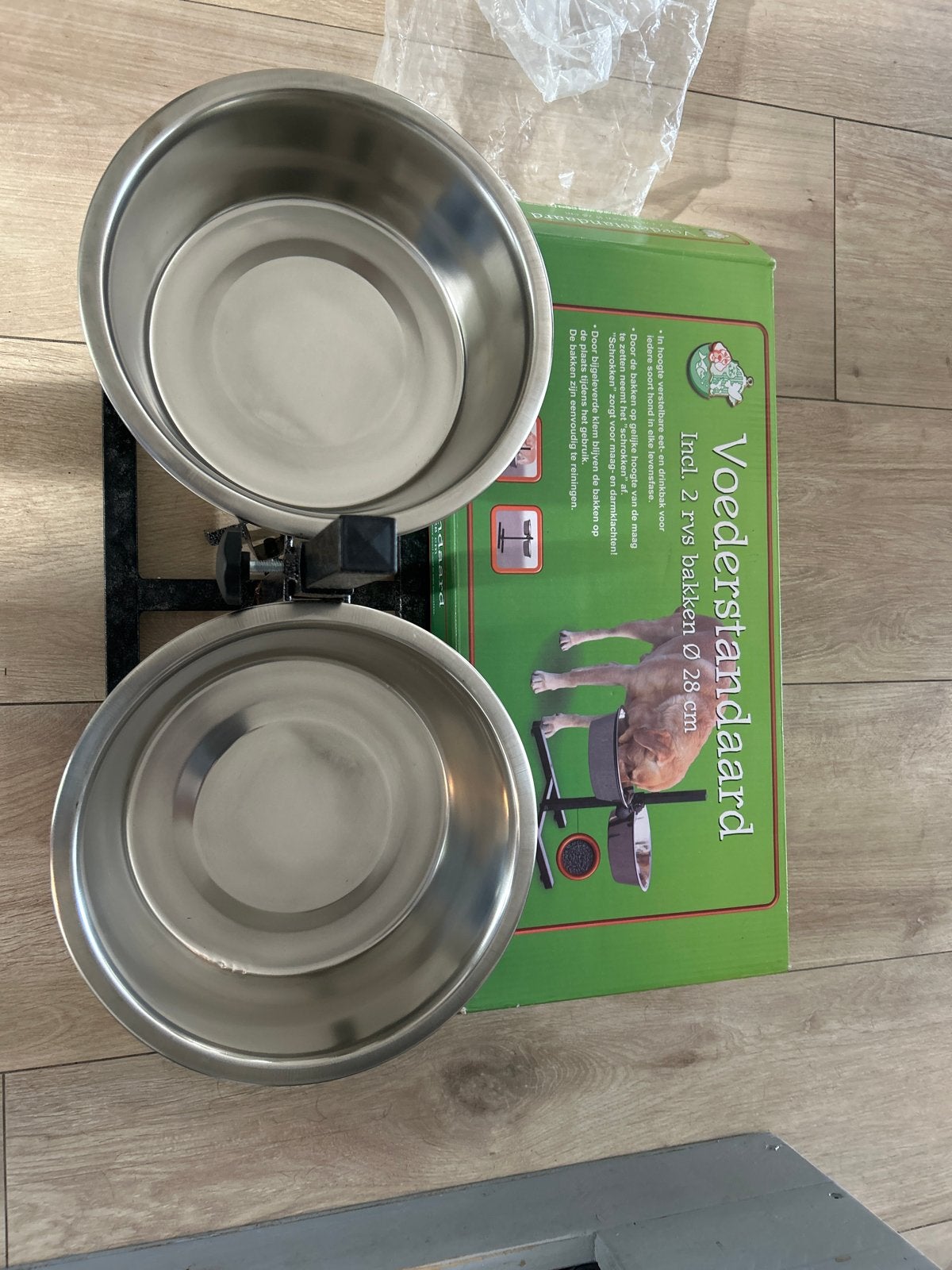 Voederbakken, Ophalen, Gebruikt