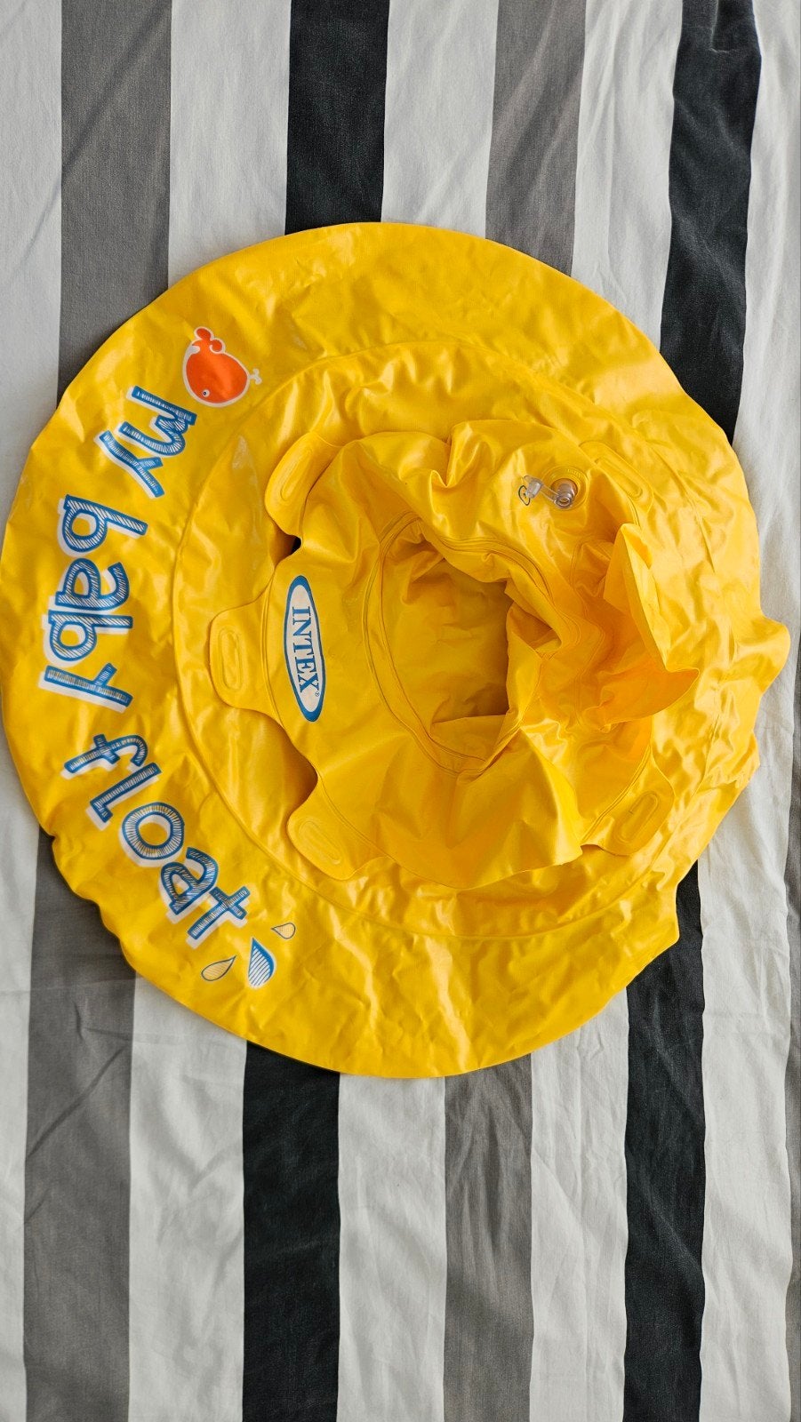 Intex Baby Float zwem zitje met rugleuning, Jongetje of Meisje, Ophalen of Verzenden, Zo goed als nieuw, Zwem-accessoire