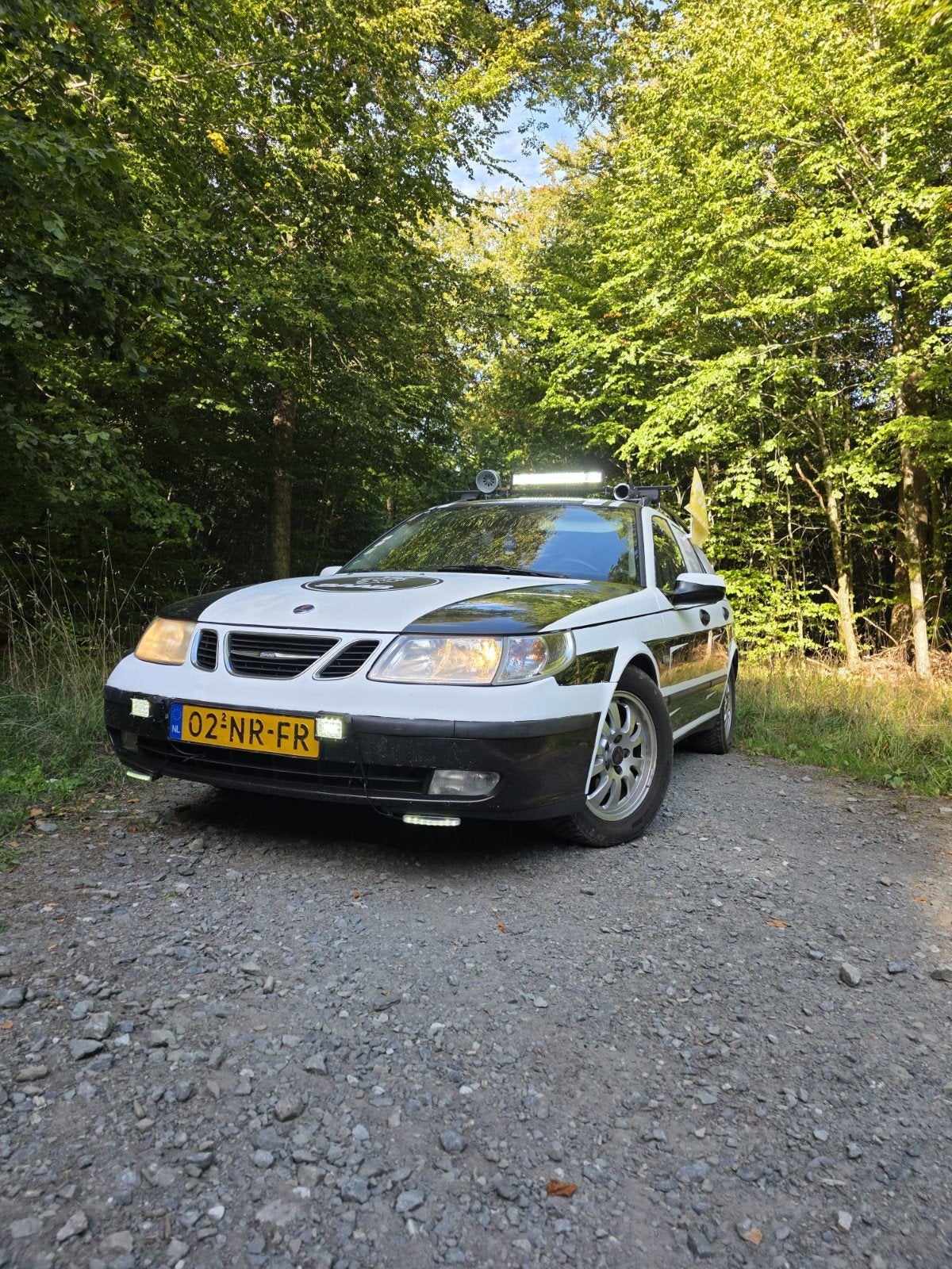 Mooie Saab 95 voor een rally of een run, Auto's, Voorwielaandrijving, 1800 kg, 4 cilinders, 2290 cc